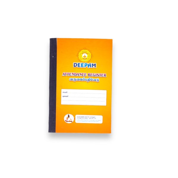 80Pages General Attendance Note Book binding