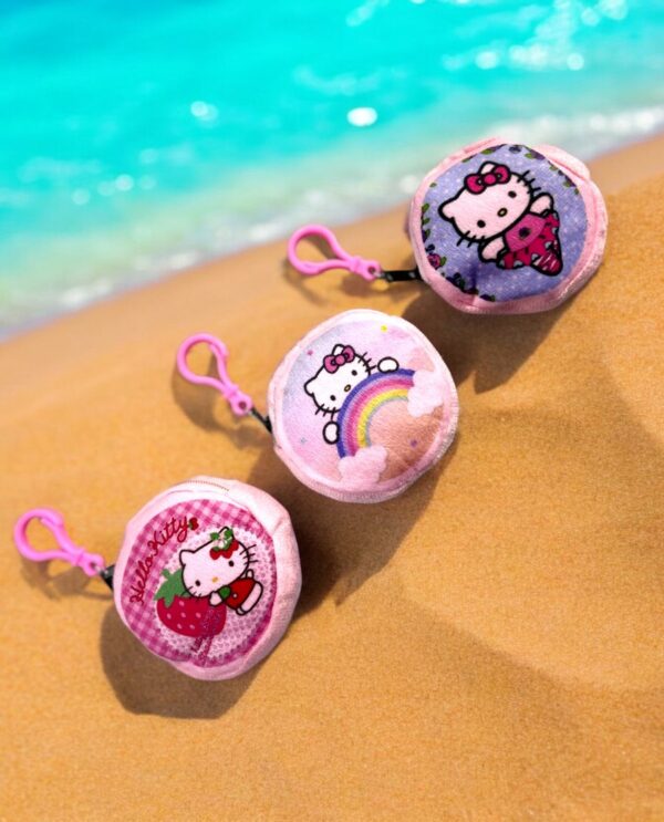 Hello Kitty Pink Girls Coin Pouch (Multi Designs Pack of 1)