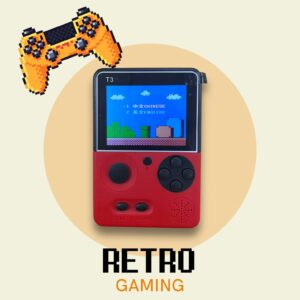 Retro Game console 500games - Red